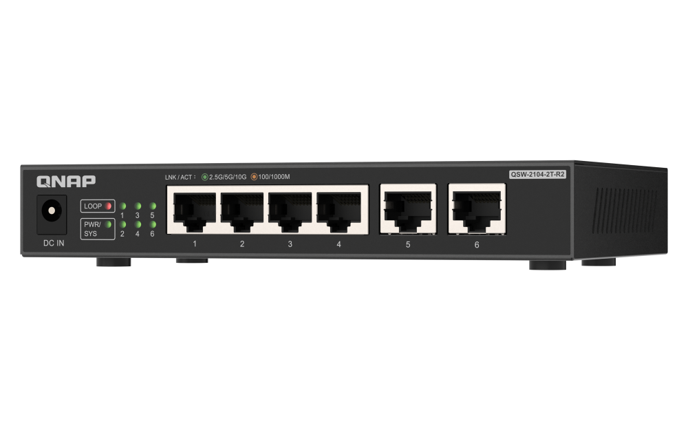 QNAP QSW-2104-2T-R2