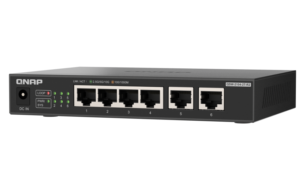 QNAP QSW-2104-2T-R2