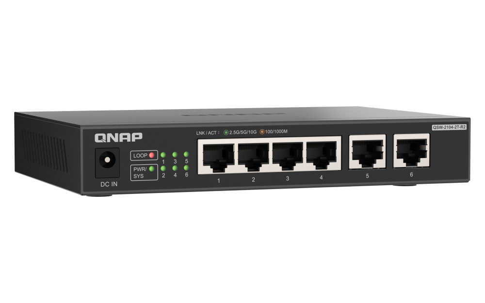 QNAP QSW-2104-2T-R2