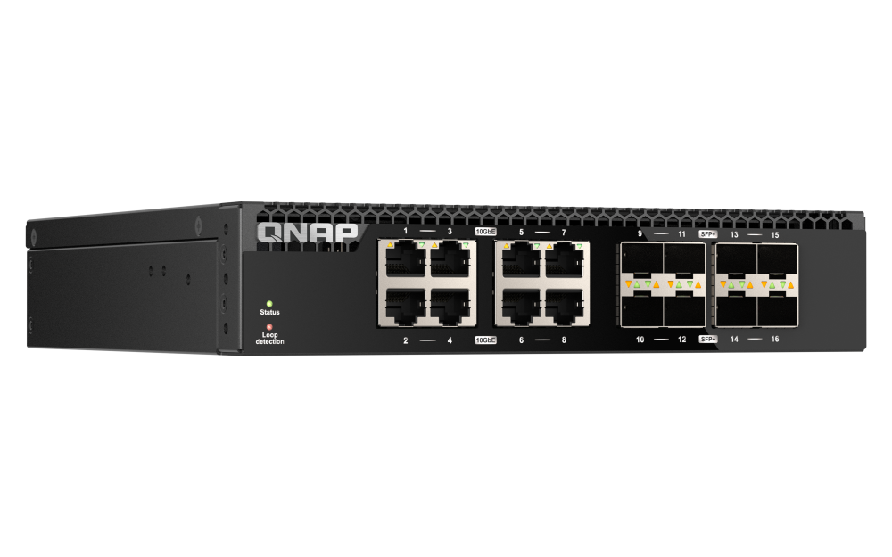 QNAP QSW-3216R-8S8T Left angle of elevation