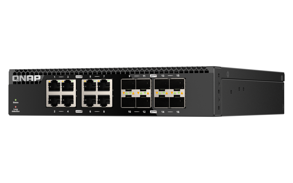 QNAP QSW-3216R-8S8T Right angle of elevation