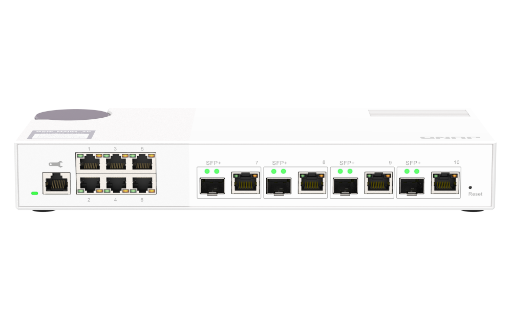 QNAP QSW-M2106-4C Front