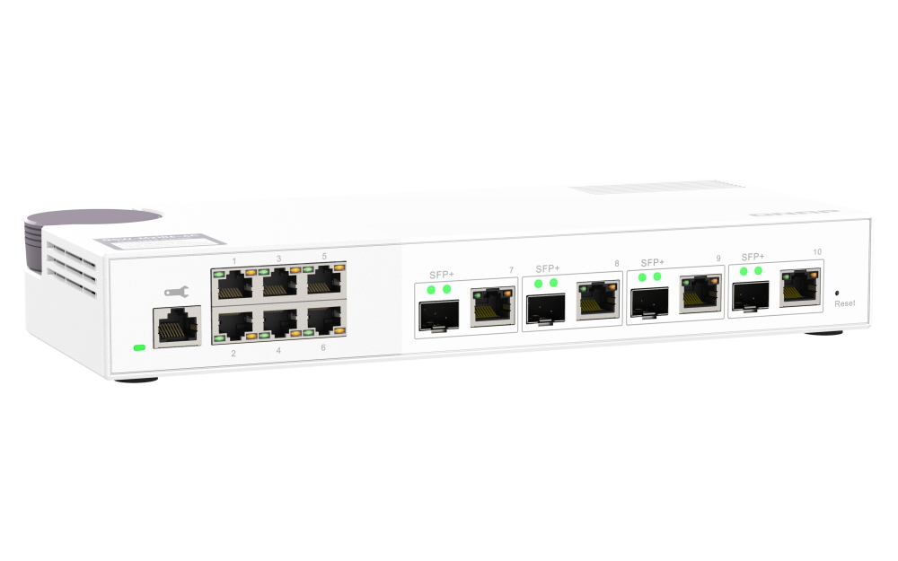QNAP QSW-M2106-4C Left-Top