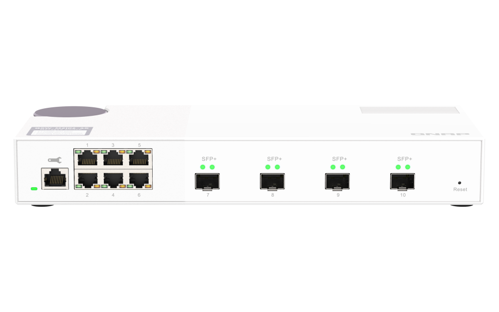 QNAP QSW-M2106-4S Front