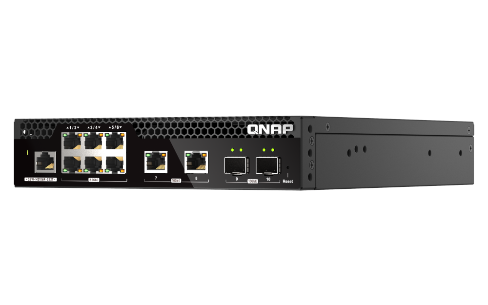 QNAP QSW-M2106R-2S2T Right