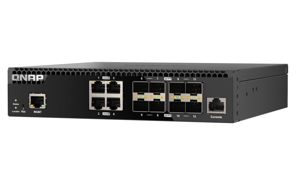 QNAP QSW-M3212R-8S4T Top Right