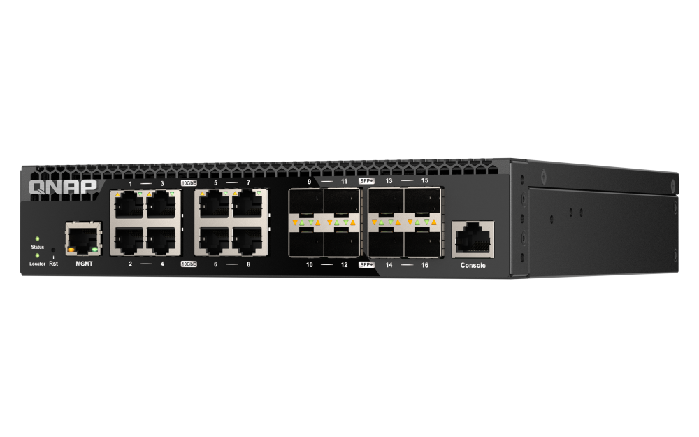 QNAP QSW-M3216R-8S8T Right angle of elevation