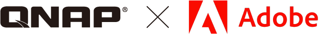 QNAP Adobe logo
