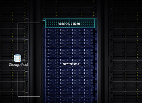 NAS storage pools